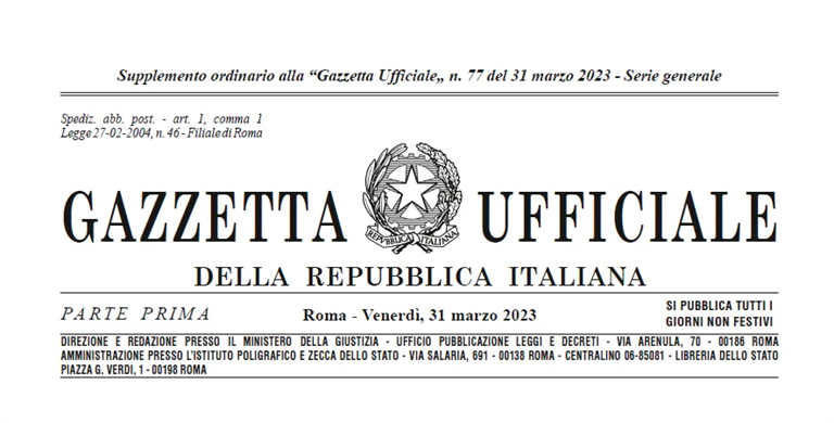 In Gazzetta Ufficiale il nuovo Codice dei Contratti Pubblici